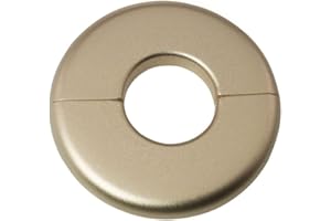 LOGRRMTH ABS Wall Split Flange Self-Adhesive Tape Round Escutcheon Plate Cover for Water Pipe Faucet Decoration Accessories faucet pipe flange pipe cover (26)