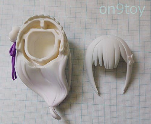 Amazon 頭部 髪 パーツ ねんどろいど Re ゼロから始める異世界生活 エミリア アニメ 萌えグッズ 通販