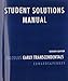 Student Solutions Manual for Calculus: Early Transcendentals