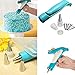 Pastry Icing Piping Bag Nozzle Tips, Cake Decorating Pen,DIY Fondant Cake Sugar Craft Nozzles Icing Bag with Piping/Dispenser Nozzles