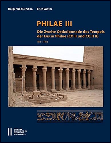 Amazoncom Philae Iii Die Zweite Ostkolonnade Des Tempels - 