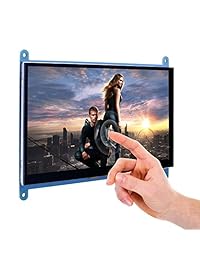 Kuman 7 inch visualización táctil capacitiva TFT Módulo de visualización LCD HDMI 800 x 480 para Raspberry Pi 2 Modelo B y RPI 1 B + A BB Negro PC diversos sistemas sc7b