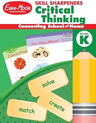 Evan-Moor Skill Sharpeners Critical Thinking, Grade 3 Workbook
