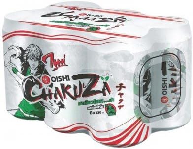 Oishi Chakuza Greentea Original 320 Ml. Pack 6
