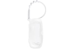 NumNum Pre-Spoon GOOtensils Travel Case with Silicone Tie – Clear (Case Only, Spoons Not Included)