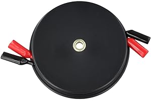 Retractable Wire Reel for Automotive Testing, Extension Cable for Multimeter with Clips, Meter Connector, 30 Meter Max Retrac