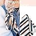 6 Pcs Hair Scarf Silk Hair Scrunchies Hair Bands Elastic Ties Print Bandana Ponytail Holder Vintage Accessories for Women Girls