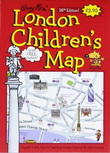 Guy Fox London Children's Map by Guy Fox