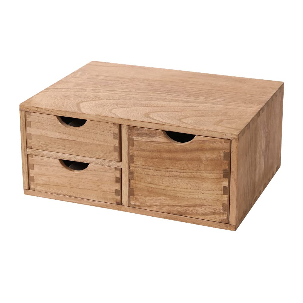 Photo 1 of DDYURI Capsules Coffee Storage Drawer for Pod K-cup Holder - Counter Organizer for Kitchen Utensil Storage - Wood Desktop Coffee Brewer Accessories Stand CF2D3C-LT