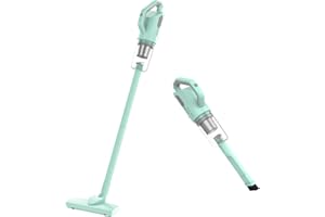 BUTY BULU Cordless Vacuum Cleaner, Stick Hand Held Small Lightweight Electric Broom 3-in-1 for Car Home Apartment Wood Floors Carpet Pet Hair Litter Dust Clean, 10KPa Strong Suction, Weight Only 3.5Ib