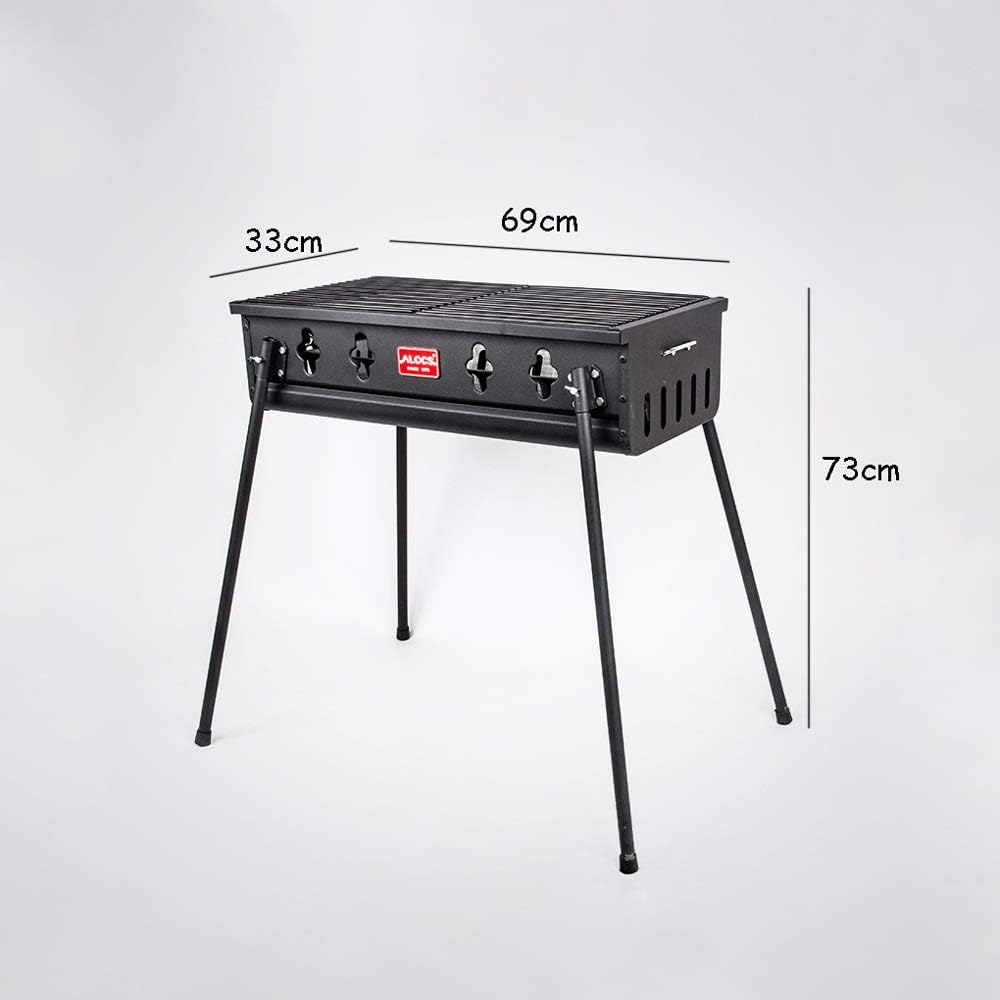 Amazon Com Barel Stainless Steel Portable Folding Tall Barbecue Bbq Charcoal Grill Lightweight For Outdoor Grilling Cooking Camping Hiking Picnics Tailgating Backpacking Party0 Garden Outdoor