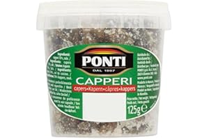 Ponti Capers In Salt 125g