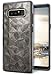 Ringke Air Prism Glitter Compatible with Galaxy Note 8 Case Sparkle Stylish Pattern Full-Body Textured Protective Drop Resistant Cover for Galaxy Note8 - Glitter Gray
