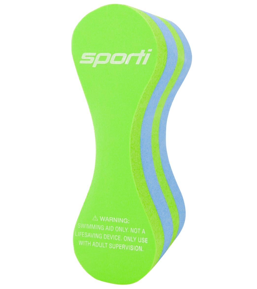 Photo 1 of Sporti Junior Pull Buoy - Neon Green/Blue - Green