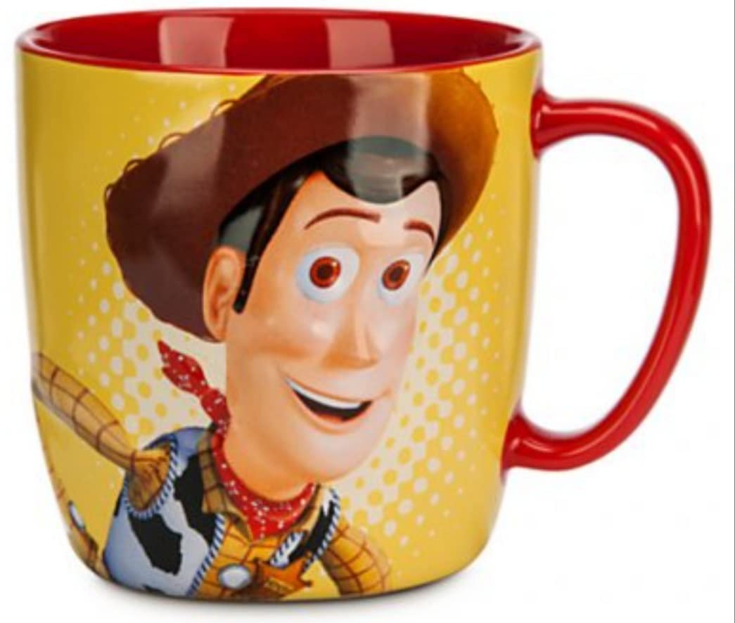 Disney Store Sheriff Woody 'Stop Pulling My String' Mug