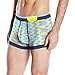 2(x)ist Men's Graphic Cotton No-Show Trunk