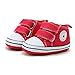 Itaar Baby Canvas Sneaker Classic Infant Toddler Dual Strap Trainer Anti-Skid Rubber Sole Prewalker Shoes