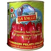 La Valle San Marzano D.O.P. Italian Peeled Tomatoes 6-pack of 28 oz cans