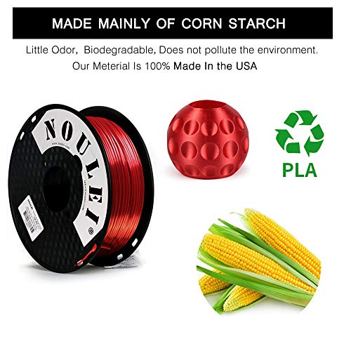 Noulei-Filamento-de-para-impresin-3d-175mm-PLA-Silk-RED-Shiny-Printing-Filament-1KG-1-Spool
