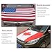 Portugal Flag Car Hood Cover 3.3X5FT 100% Polyester,Engine Flag，Elastic Fabrics Can be Washed,Car Bonnet Banner
