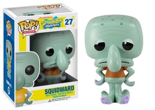Funko POP Television Vinyl Figure, Squidward