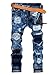 Men's Ripped Badges Slim Fit Jeans Blue A161 40