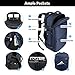 Inateck 40L Travel Carry-On Luggage Backpack, Flight Approved Anti-Theft Laptop Rucksack Large Daypack Weekender Bag for 17'' Laptop - Blue