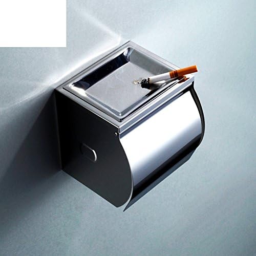 Stainless Steel Toilet Paper Holder/ Waterproof Tissue Box/Dust Bin/Ashtrays Bathroom Toilet Paper Box