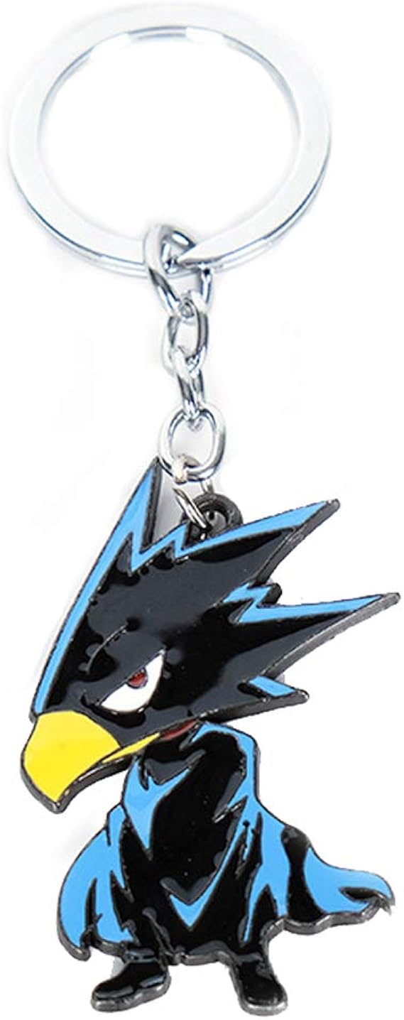 Amazon Co Jp アニメ マイヒーロー アカデミア 徳神 フミカゲ コスプレ キーチェーン メタルキーリング アクセサリー About 6 Cm ブラック ホーム キッチン
