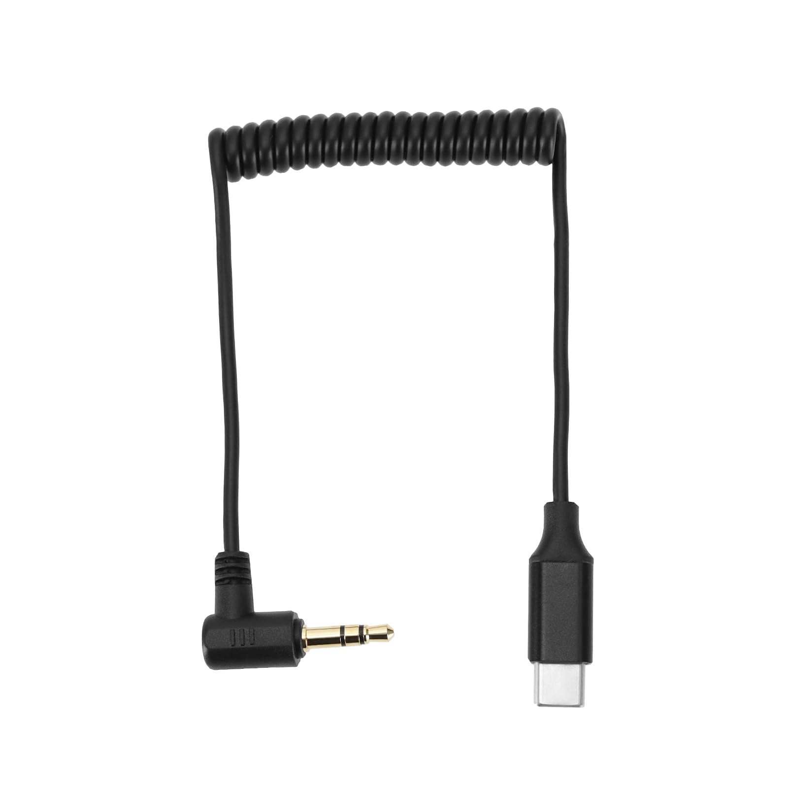 OTOTEC USB Type-C Male to 3.5mm Male Audio Jack Flexible Spring Cable Compatible with S-amsung Galaxy S8 S8 Plus Compatible with G-oogle Pixel XL