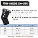 UncleHu Knee Compression Sleeve Support for Sports Protective Injured Joint Pain Relief and Improve Athletic Performance-Prevent Slippery
