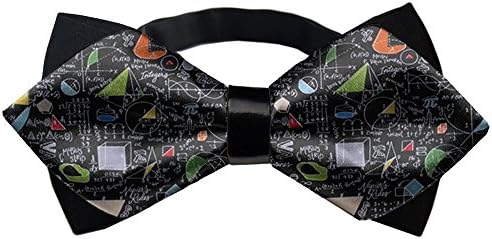 YEAHSPACE Mens silk Bowtie Gift Math Equations Bow Ties