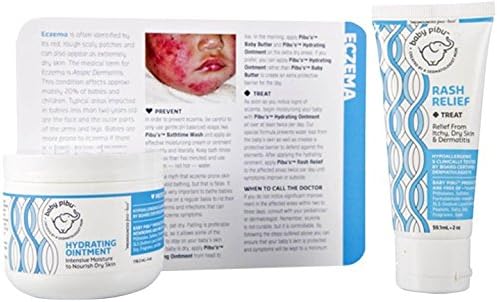 Pibu's Soothing Natural Baby Eczema Skin Care Kit - 2pc