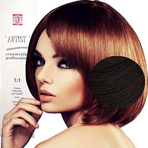 Dye for professional hair, natural colour without ammonia. 5 X 5 X 15 3/0 CASTANO SCURO