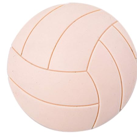 Masterein 4pcs Wand Crash-Proof Anti-Kollisions Pad beseitigen Lärm Kissentürgriff Stoßschutz-Volleyball-Form Hautfarbe 5x5cm