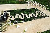 Wedding Guest Book Alternative Sign - hang this on your wall to remember everyone at your wedding! this guestbook alternative or 3D guestbook makes for great Wedding Decorations that your guests sign!