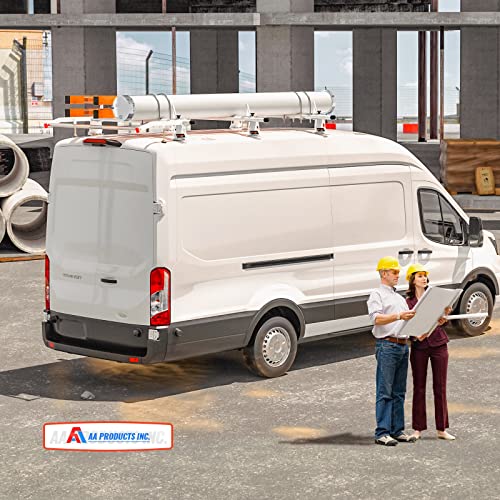 AARacks Universal Conduit Carrier Kit Fit 4" PVC Pipe, No Drilling Required, Silver Pricepulse