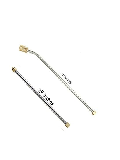 Starq Pressure Washer Spray Wand/Extension 30 Degree Bend Rod, 20, 5000 PSI with QC Adapter