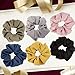 Jaciya 20 Pack Scrunchies for Hair Cute Scrunchies Women Hair Scrunchies Chiffon Flowers Elastic Hair Bands Scrunchy Hair Ties Ropes Scrunchie Hair Scrunchies (20 Pack Scrunchies)