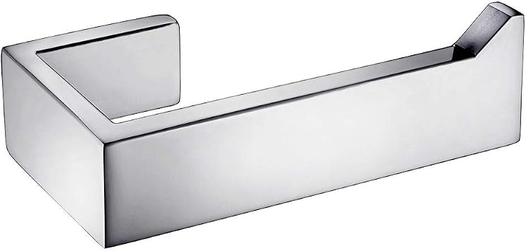 Homovater Sus 304 Stainless Steel Bathroom Toilet Paper Holder Modern Toilet Roll Holder Wall Mounted Tissue Roll Holder Lavatory Paper Roll Holder Polished Chrome Amazon Co Uk Diy Tools