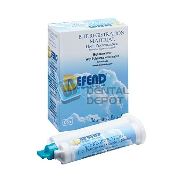 DEFEND- Bite Registration Material Regular Set 2x50ml Unflav 113679 Us Depot