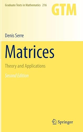 Download Matrices: Theory and Applications PDF
