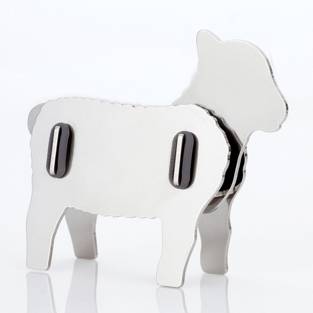 Lamb Sheep Design Stainless Steel Metal DIY Binder Paper Clip