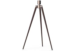 Valerion Walnut Tripod Stand for VisionMaster and StreamMater, 10kg Aluminum Alloy Base with 360 Rotation