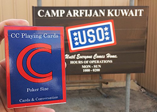 Conversation Cards. 200 Fun and Unique Conversation Starters on Classic Playing Cards. 2-games-in-1.