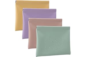 Muswelf 4PCS Small Pouches for Purse, New Thickened Small Makeup Bag for Purse, Onavee Purse Pouches for Inside Purse, Purse Organizer Pouches for Cosmetic Jewelry Coin Change Cards Key Accessories