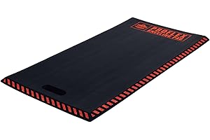 Ergodyne ProFlex 390 Kneeling Pad, Foam Knee Cushion, Water Resistant Kneeling Mat, 18" x 36" x 1", Black, XL