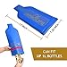 Inprolife LLC Wine Bottle Protector Travel Bag | 3-Pack of 100% Safe Reusable Bubble Bags to Wrap Glass Bottles | Ziplock Sleeve with Break & Leak-Proof Protection | Travel Wine bottle Protector