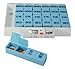 e-Pill 4 Times a Day x 7 Day Large Weekly Pill Organizer, Vitamin and Medicine Pillbox - with Reminder