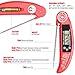 MEKBOK Instant Read Meat Thermometer for Grill and Cooking. Upgraded Model Now with Magnet and Calibration Feature- Best Ultra Fast Digital Kitchen Probe.